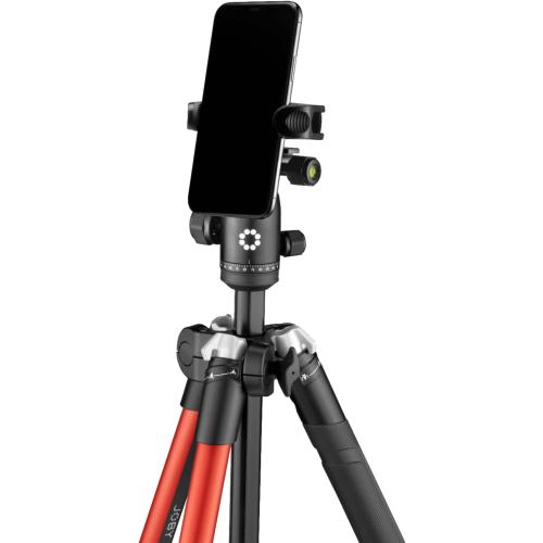 Color red JOBY - RangePod Tripod for Camera and Vlogging - Red
