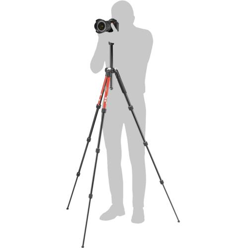 Color red JOBY - RangePod Tripod for Camera and Vlogging - Red