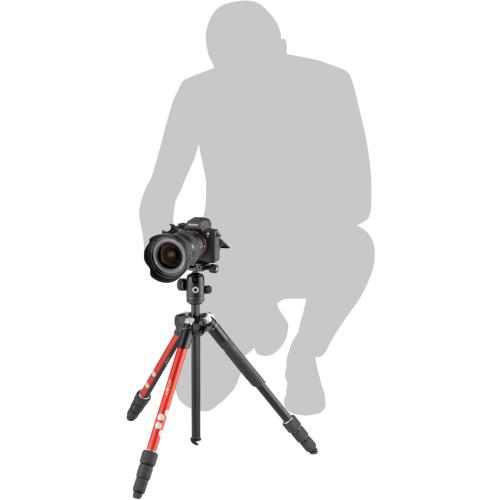 Color red JOBY - RangePod Tripod for Camera and Vlogging - Red