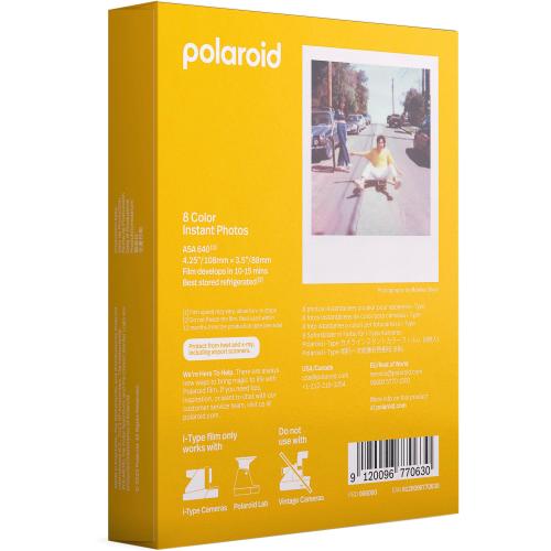 Polaroid - i-Type Color Film - White