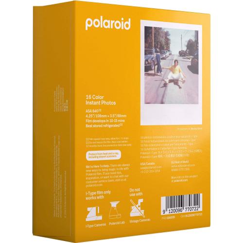 Polaroid - i-Type Color Film - White