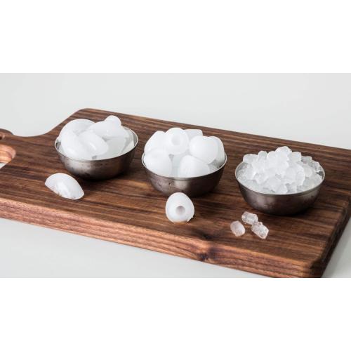 GE Profile - Opal 2.0 38-lb. Portable Ice maker with Nugget Ice Production, Side Tank and Built-in WiFi - Stainless Steel