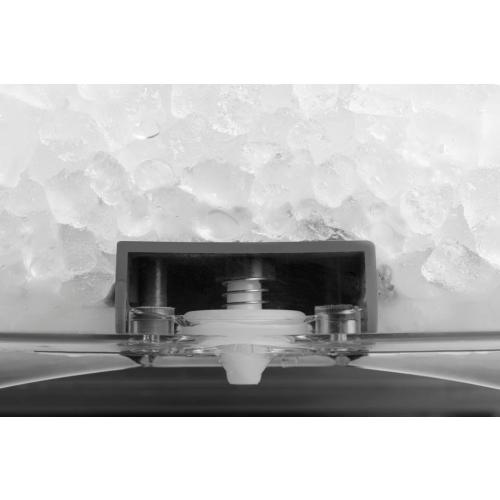 GE Profile - Opal 2.0 38-lb. Portable Ice maker with Nugget Ice Production, Side Tank and Built-in WiFi - Stainless Steel