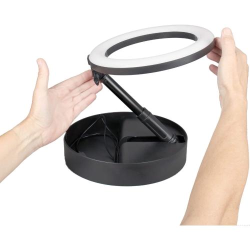 Tocad - Sunpak Self Storing Ring Light Vlogging Kit - Black