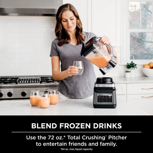 Ninja - Professional Plus Blender DUO with Auto-IQ - Black/Stainless Steel