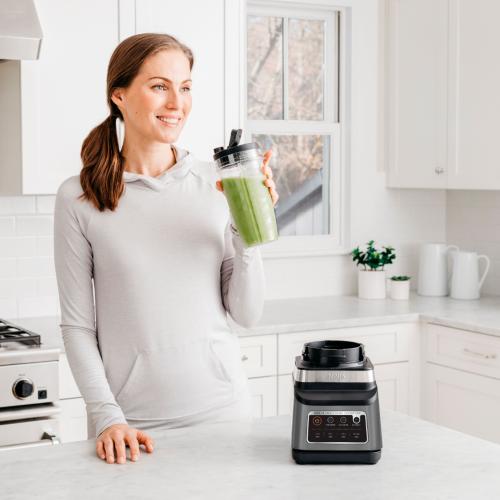 Ninja - Professional Plus Blender DUO with Auto-IQ - Black/Stainless Steel