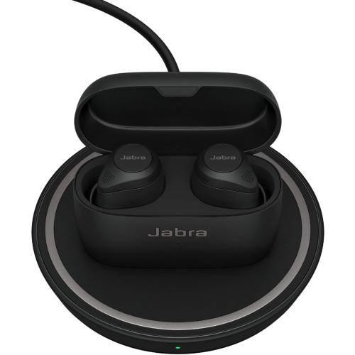 Jabra - Elite 85t True Wireless Advanced Active Noise Cancelling Earbuds - Black