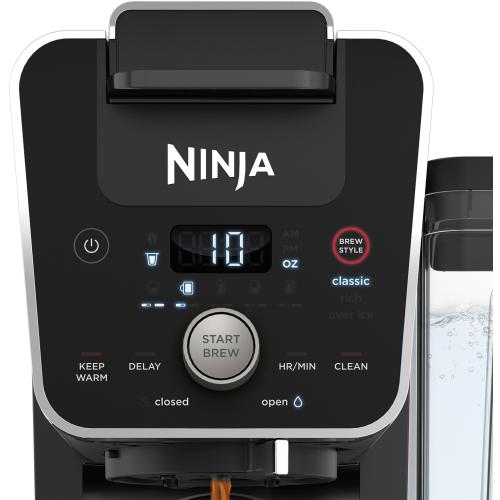 Ninja - DualBrew 12-Cup Coffee Maker with K-Cup compatibility and 3 brew styles - Black