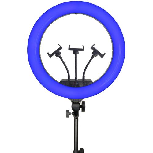 Sunpak - 18 Rainbow Ringlight with Shotgun Mic
