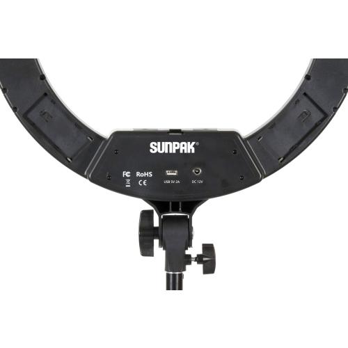 Sunpak - 18 Rainbow Ringlight with Shotgun Mic