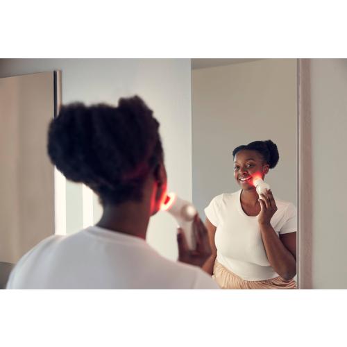 Unrested..Therabody - TheraFace PRO 6-in-1 Facial Health Device - White