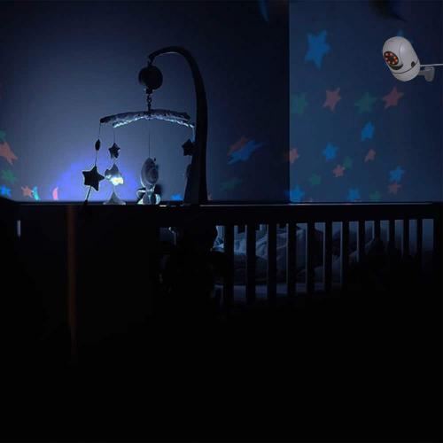 MOBI - Cam HDX Smart HD Pan & Tilt Wi-Fi Baby Monitoring Camera with 2-way Audio and Powerful Night Vision - White