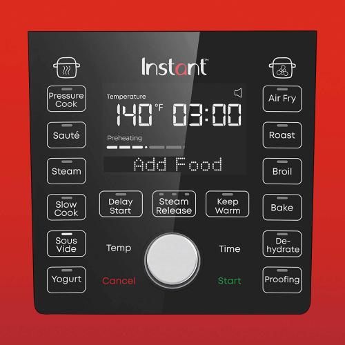 Instant Pot - Duo Crisp with Ultimate Lid Multi-Cooker   Air Fryer, 6.5 Quart - Black