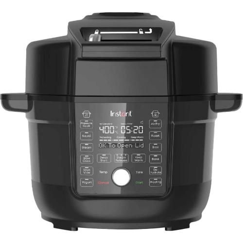 Instant Pot - Duo Crisp with Ultimate Lid Multi-Cooker   Air Fryer, 6.5 Quart - Black