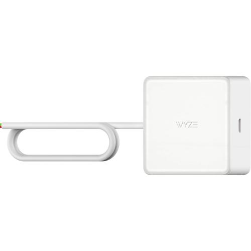 Color White Wyze - Indoor/Outdoor Wireless 1080p HD Smart Garage Door Opener and Security Camera - White