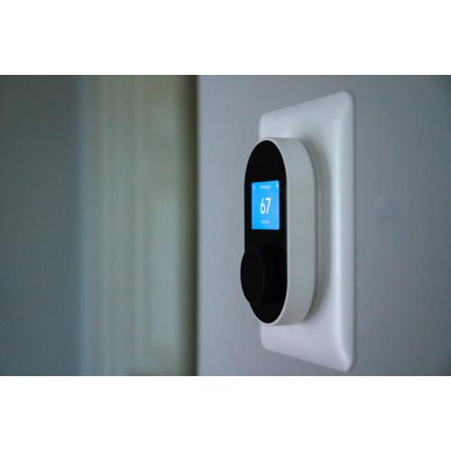 Wyze - Smart Programmable Thermostat with Alexa and Google Assistant - Black