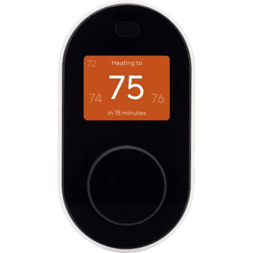 Wyze - Smart Programmable Thermostat with Alexa and Google Assistant - Black