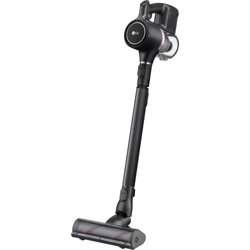 LG - CordZero A9 Cordless Stick Vacuum with 2 Quick Release Batteries - Matte Black