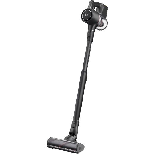 LG - CordZero A9 Cordless Stick Vacuum with 2 Quick Release Batteries - Matte Black