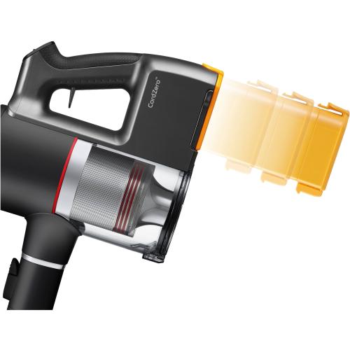 LG - CordZero A9 Cordless Stick Vacuum with 2 Quick Release Batteries - Matte Black