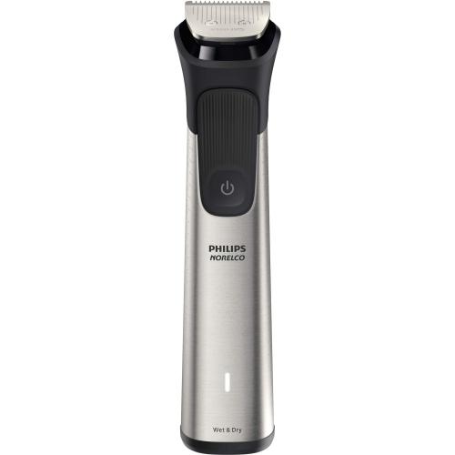 Philips Norelco - Multigroom Series 9000 - 21 Piece Men's Grooming Kit - Silver