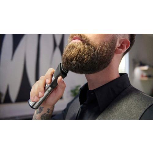 Philips Norelco - Multigroom Series 9000 - 21 Piece Men's Grooming Kit - Silver
