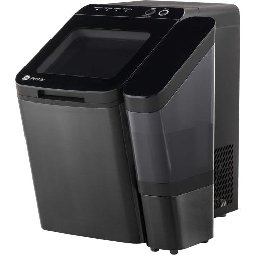 GE Profile - Opal 1.0 Nugget Ice Maker With Side Tank - Black
