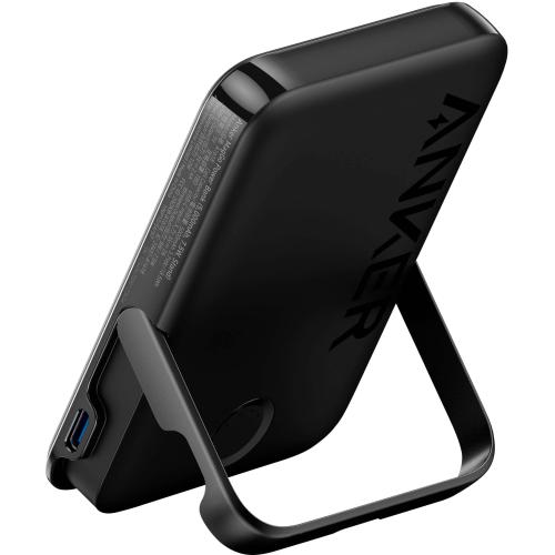 Anker - MagGo Battery (5000mAh, 7.5W, Stand) - Black