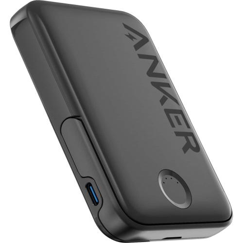 Anker - MagGo Battery (5000mAh, 7.5W, Stand) - Black