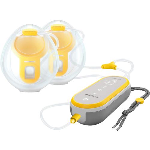Medela - Freestyle  Hands-free Double Electric Breast Pump - Gray