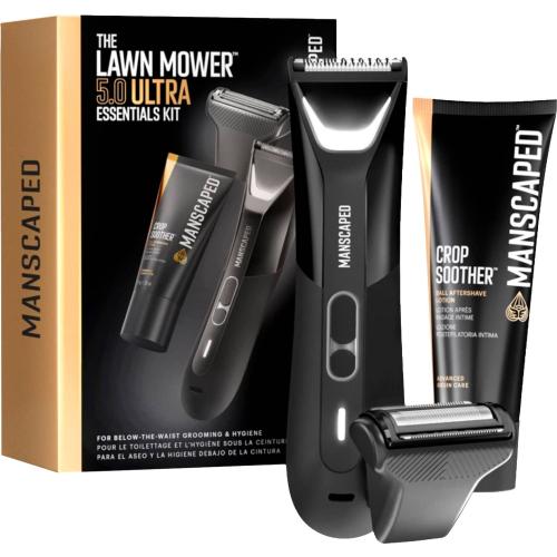Manscaped - The Lawn Mower 5.0 Ultra Hair Trimmer Essentials Kit - Black