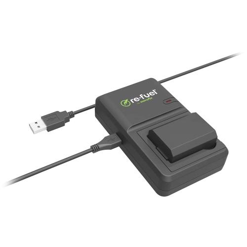 Digipower - BP-FW50 digital camera battery & charger kit, Replacement for Sony NP-FW50 battery pack - Black