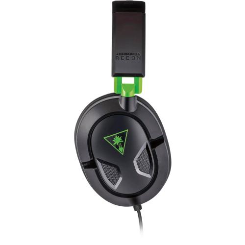 Turtle Beach - Recon 50X Wired Gaming Headset for Xbox Series X | S, Xbox One, PS5, PS4, PlayStation, Nintendo Switch, Mobile & PC - Black/Green