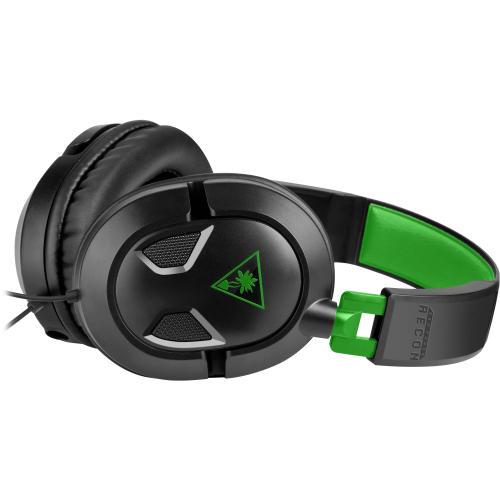 Turtle Beach - Recon 50X Wired Gaming Headset for Xbox Series X | S, Xbox One, PS5, PS4, PlayStation, Nintendo Switch, Mobile & PC - Black/Green