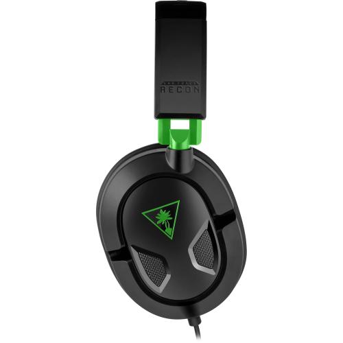Turtle Beach - Recon 50X Wired Gaming Headset for Xbox Series X | S, Xbox One, PS5, PS4, PlayStation, Nintendo Switch, Mobile & PC - Black/Green