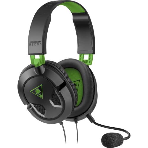 Turtle Beach - Recon 50X Wired Gaming Headset for Xbox Series X | S, Xbox One, PS5, PS4, PlayStation, Nintendo Switch, Mobile & PC - Black/Green
