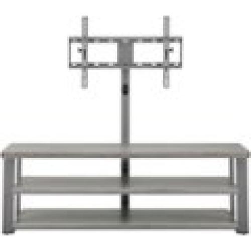 Insignia™ - TV Stand for Most Flat-Panel TVs Up to 75 - Gray