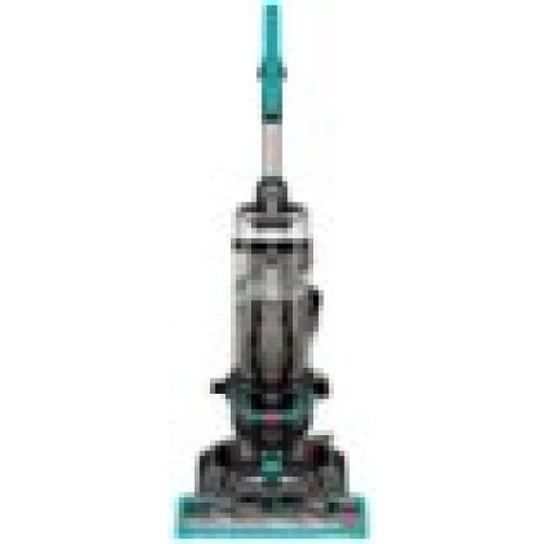 BISSELL - CleanView Swivel Rewind Pet Reach Upright Vacuum - Silver with Electric Blue accents