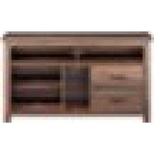 Insignia™ - Gaming TV Cabinet for Most TVs Up to 55 - Brown