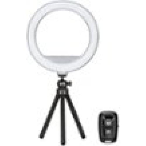 Sunpak - 12  Bi-Color Tabletop or Handheld Vlogging Kit with Bluetooth Remote for Smartphones and Compact Cameras