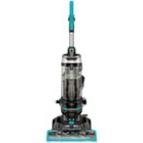 BISSELL - CleanView Swivel Rewind Pet Reach Upright Vacuum - Silver with Electric Blue accents