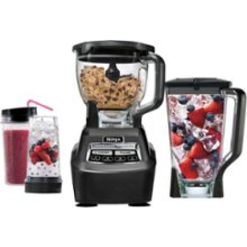Ninja - Mega Kitchen System 72-Oz. Blender - Black
