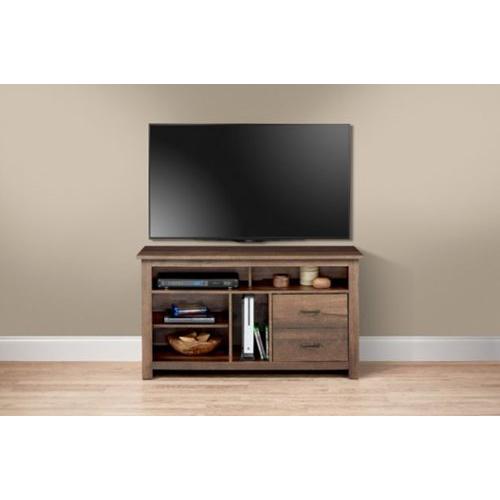 Insignia™ - Gaming TV Cabinet for Most TVs Up to 55 - Brown