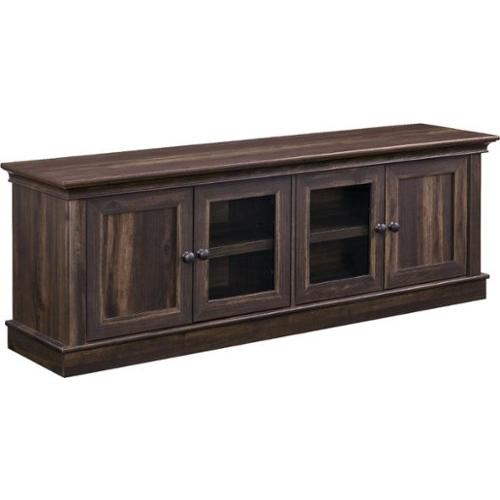 Insignia™ - TV Cabinet for Most Flat-Panel TVs Up to 75 - Brown