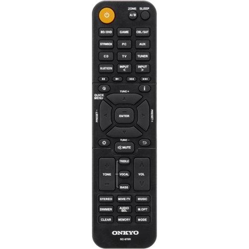 Onkyo - TX 5.2-Ch. with Dolby Atmos 4K Ultra HD HDR Compatible A/V Home Theater Receiver - Black