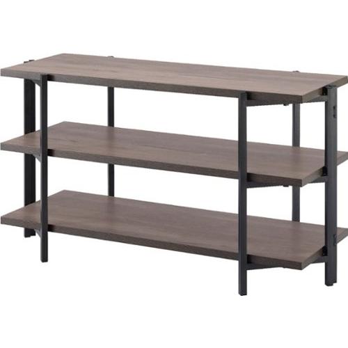 Insignia  - TV Cabinet for Most TVs Up to 50 - Dark Wood