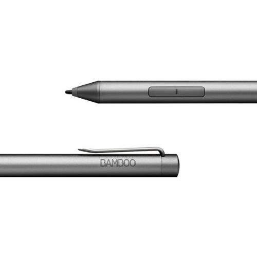 Wacom - Bamboo Ink Smart Stylus for Windows Ink; 2nd Generation - Gray