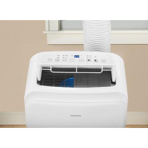 Insignia™ - 350 Sq. Ft. Portable Air Conditioner - White