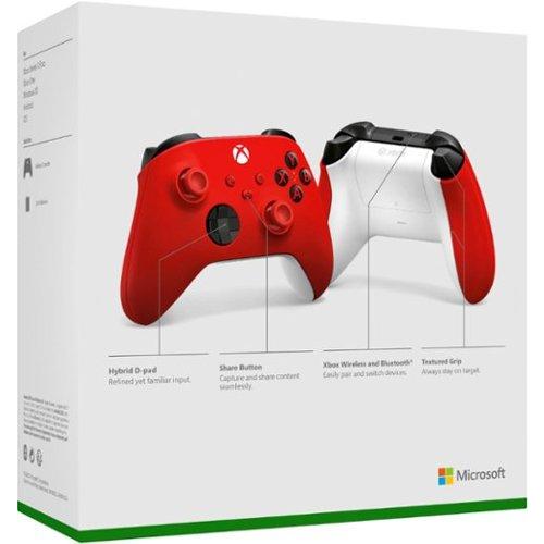 Microsoft - Xbox Wireless Controller for Xbox Series X, Xbox Series S, Xbox One, Windows Devices - Pulse Red