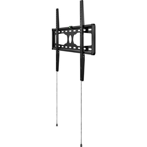 Best Buy essentials™ - Fixed TV Wall Mount for Most 37–90 TVs - Black